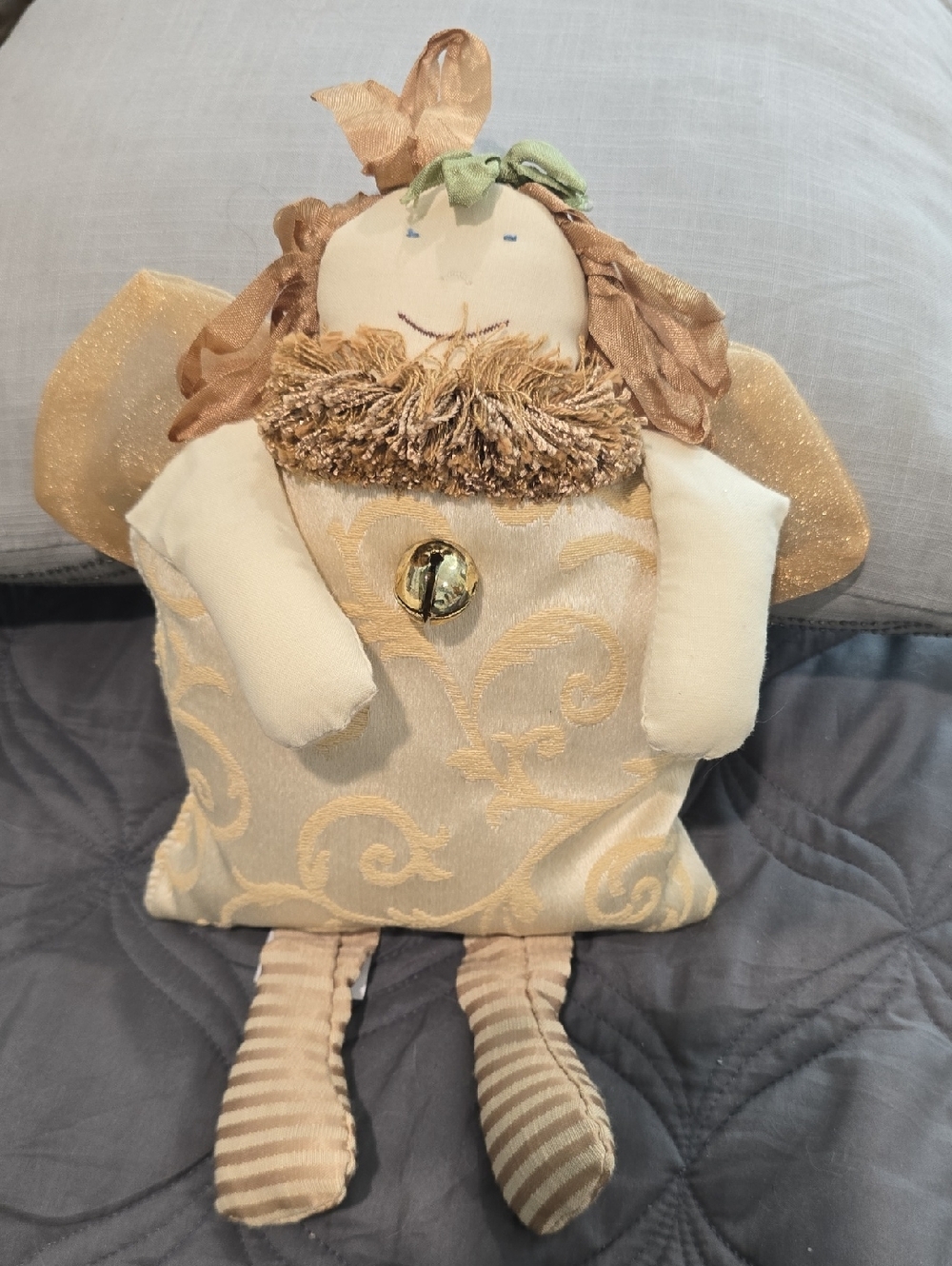 Woof And Poof, Angel Bean Bag Doll!